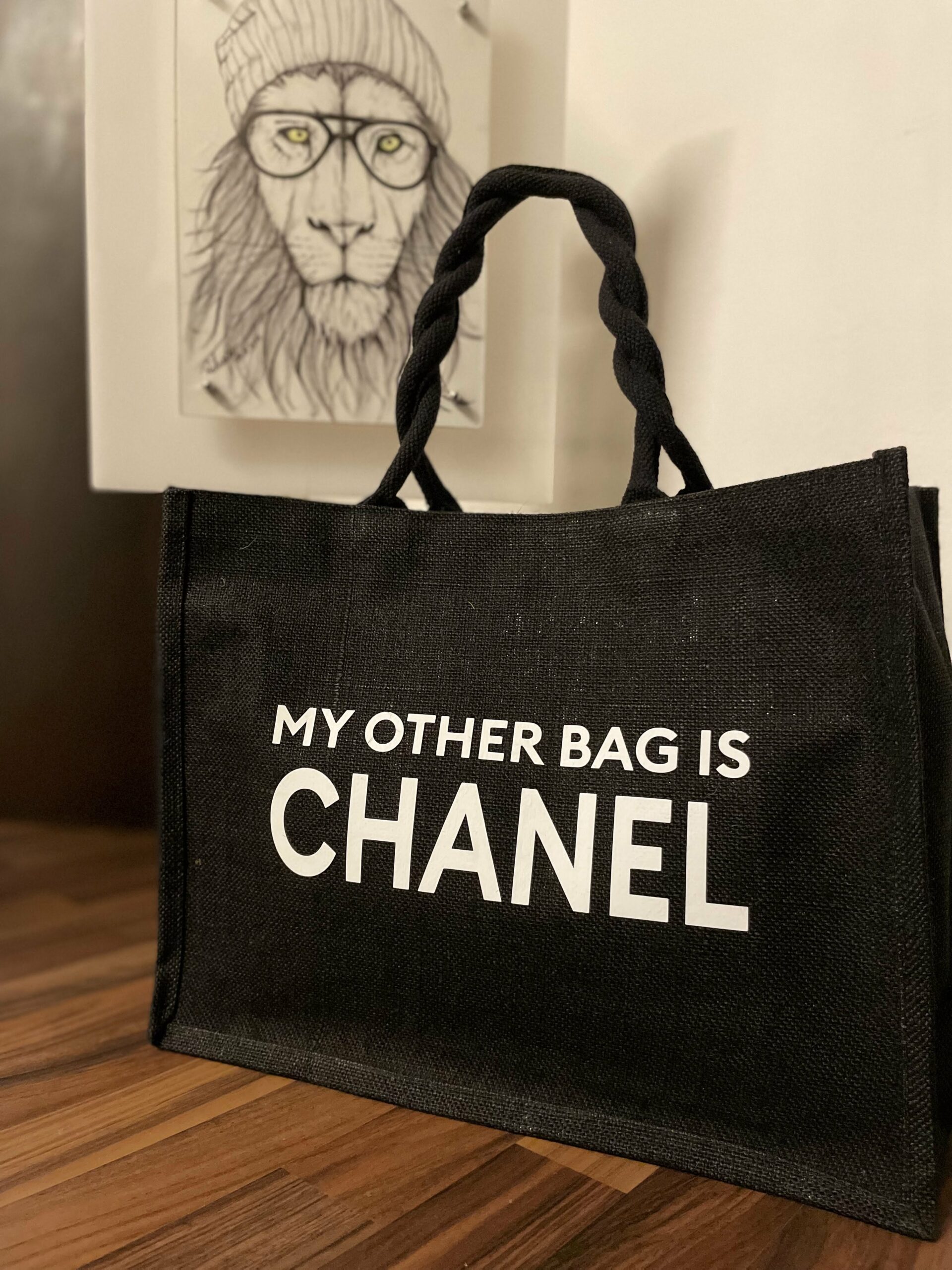 ⭐ Jute-Shopper My Other Bag