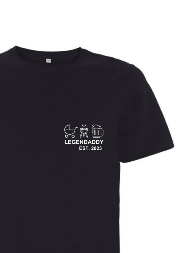 Legendaddy Shirt Schwarz